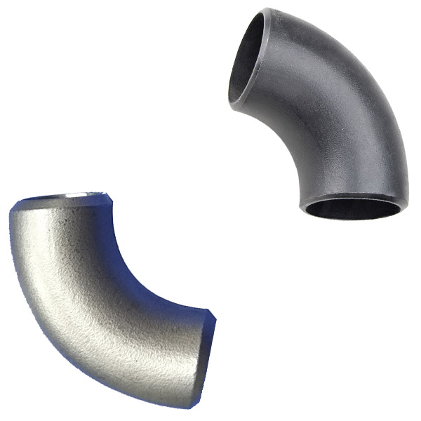 Butt-Weld Pipe Fittings - 90 Degree Elbow, Long